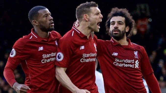 liverpool di puncak klasemen